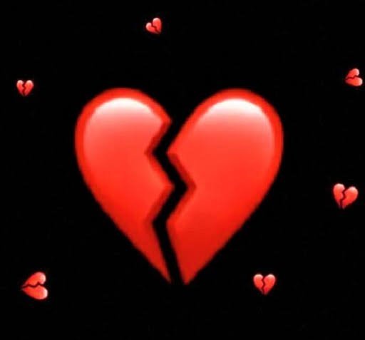  عکس قلب شکسته سیاه