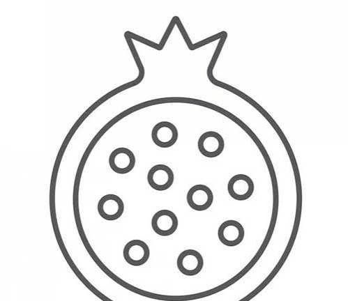  نقاشی انار زیبا