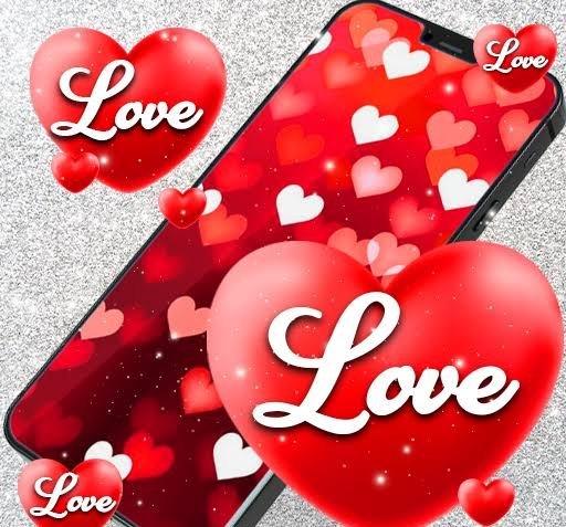  والپیپر i love you برای زمینه گوشی دخترانه عاشقانه