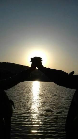  عکس عاشقانه لب دریا