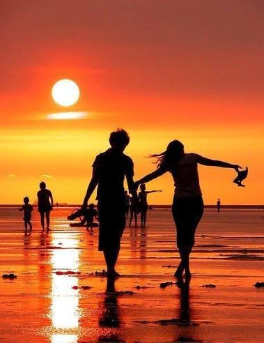  عکس عاشقانه لب دریا