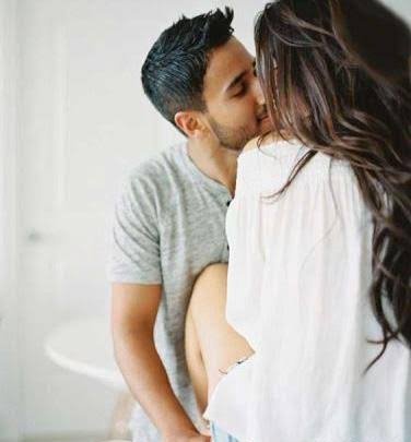  عکس عاشقانه دونفره لب به لب