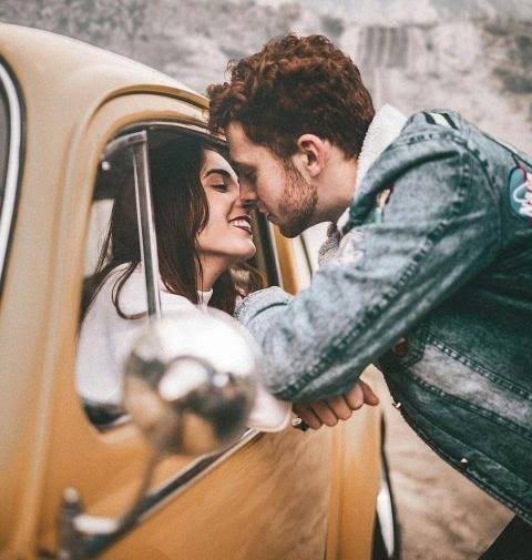  عکس عاشقانه دونفره لب به لب