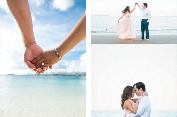  دونفره ژست عکس لب دریا اینستاگرام