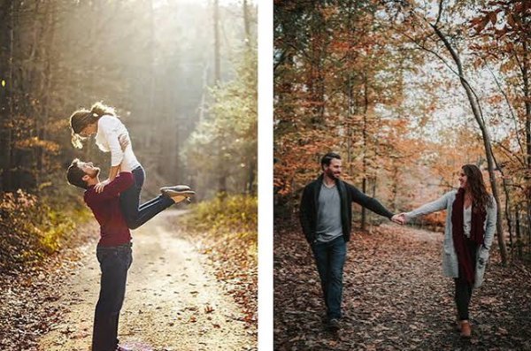  عکس رمانتیک جنگل پاییزی برای پروفایل