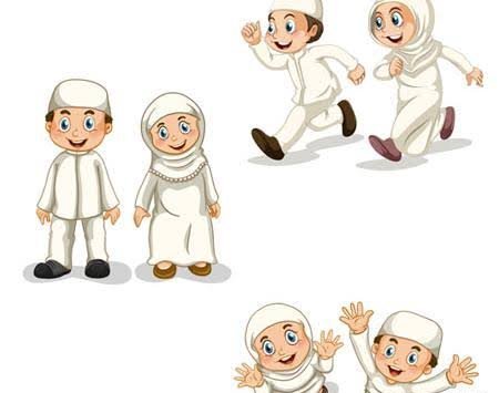  عکس فانتزی پسر جوان با پوشش اسلامی برای پروفایل
