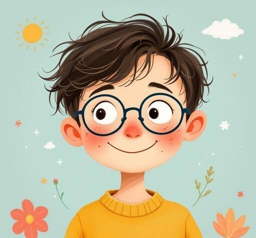  والپیپر پسر کارتونی عینکی برای آیفون و سامسونگ