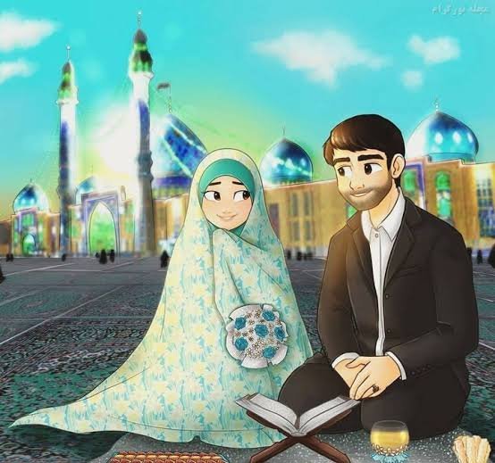 عکس زن و شوهر مذهبی عاشقانه