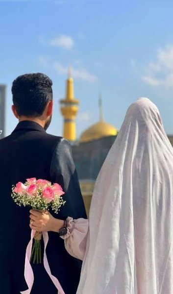  عکس زن و شوهر مذهبی عاشقانه