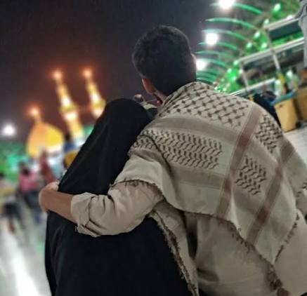  عکس زن و شوهر مذهبی عاشقانه