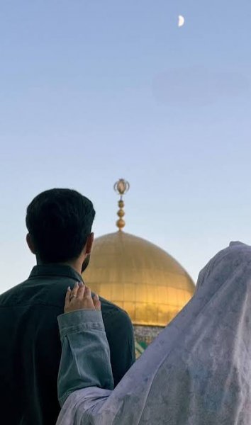  عکس عاشقانه مذهبی دونفره