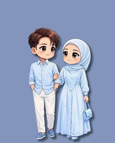  عکس عاشقانه مذهبی کارتونی