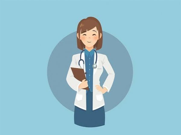  عکس کارتونی دکتر زن