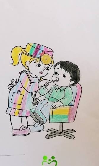  نقاشی خانم دکتر آسان