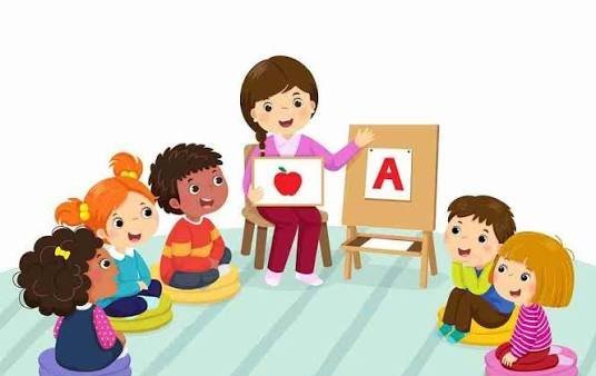  عکس کودکان در مهد کودک کارتونی