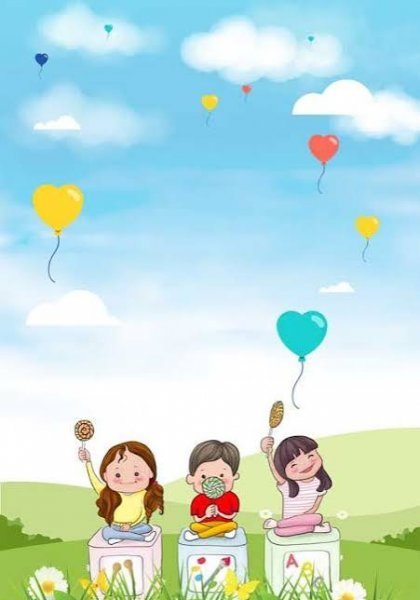  عکس کودکان در مهد کودک کارتونی