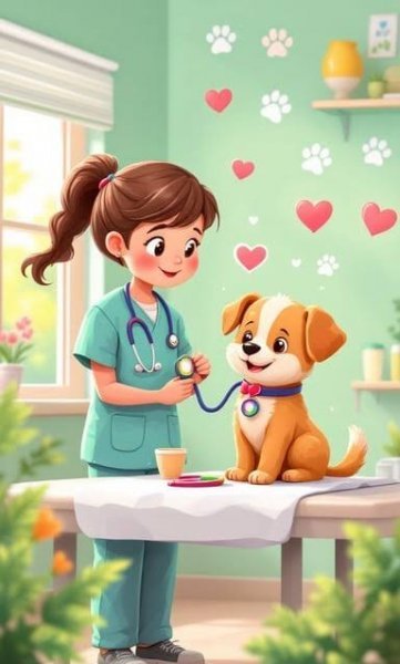  عکس دامپزشک کارتونی