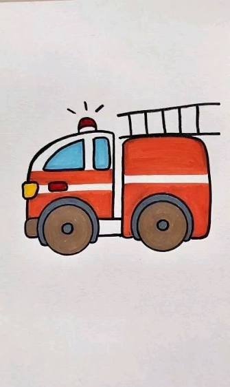  عکس آتش نشانی نقاشی