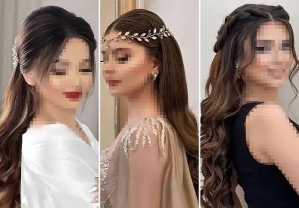  مدل مو دخترانه برای عروسی باز