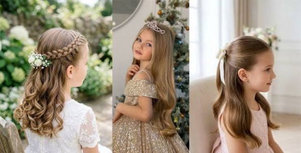  مدل مو دخترانه برای عروسی باز