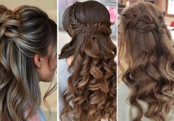  مدل مو دخترانه برای عروسی باز