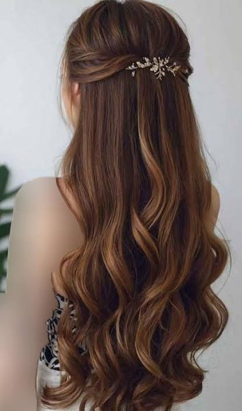  مدل مو دخترانه برای عروسی باز
