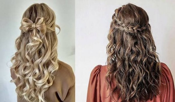  مدل مو دخترانه برای عروسی باز