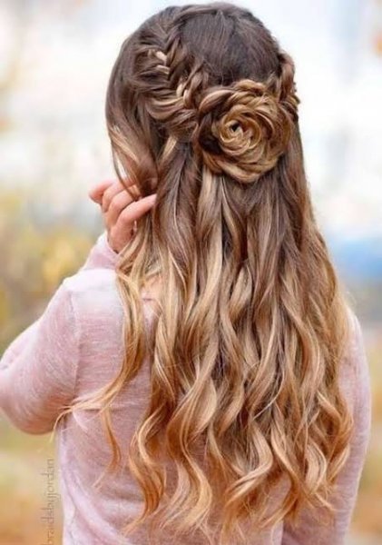  مدل مو دخترانه برای عروسی باز