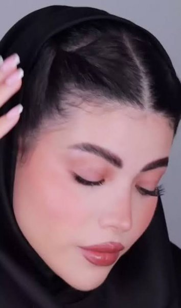  مدل مو زیر مقنعه ساده