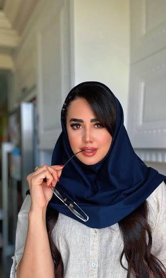  مدل مو زیر مقنعه ساده