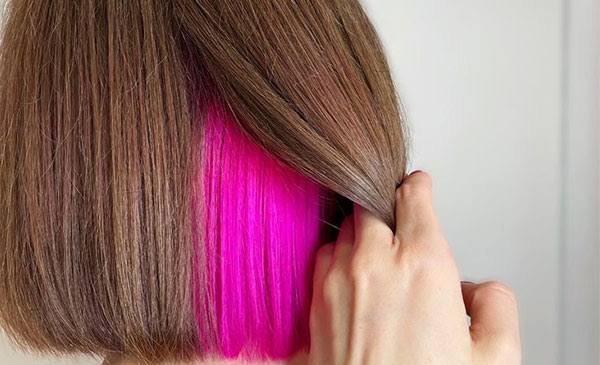  عکس موهای رنگی رنگی