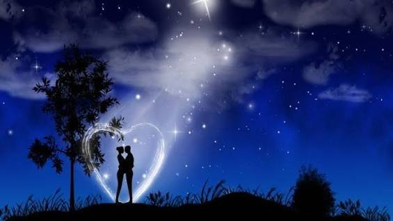 عکس جذاب شب مهتابی عاشقانه برای پروفایل