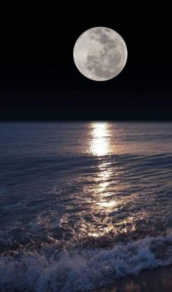  عکس جذاب شب مهتابی عاشقانه برای پروفایل