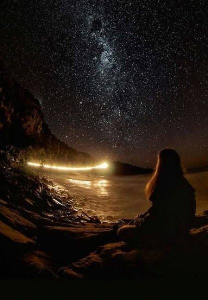  عکس جذاب شب مهتابی عاشقانه برای پروفایل