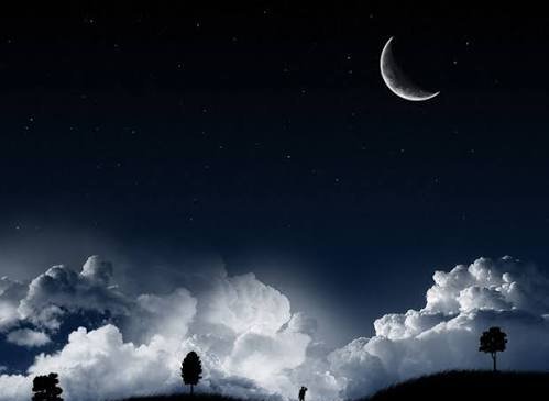  عکس جذاب شب مهتابی عاشقانه برای پروفایل