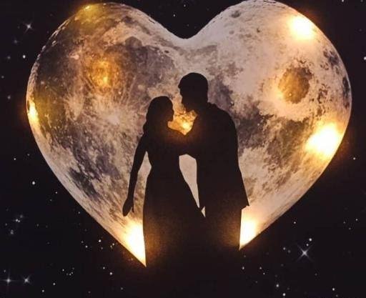  عکس جذاب شب مهتابی عاشقانه برای پروفایل