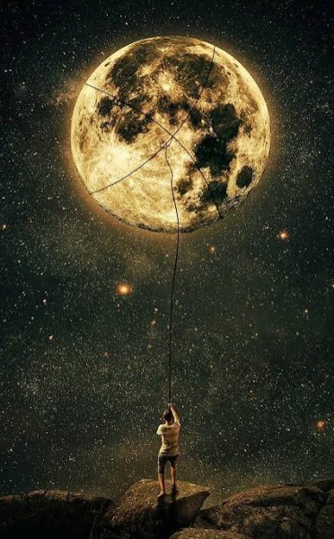  عکس جذاب شب مهتابی عاشقانه برای پروفایل