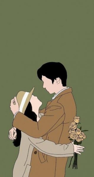  عکس کارتونی عاشقانه با سبک هنری برای تصویر زمینه