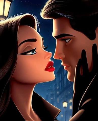  عکس کارتونی عاشقانه با سبک هنری برای تصویر زمینه
