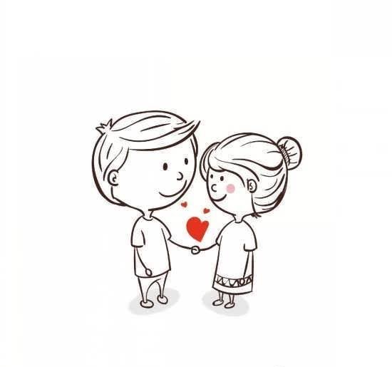  عکس عاشقانه کیوت کارتونی