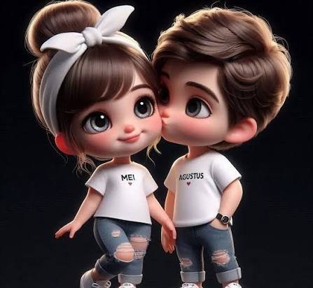  عکس عاشقانه کیوت کارتونی