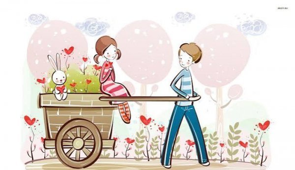  عکس عاشقانه کیوت فانتزی