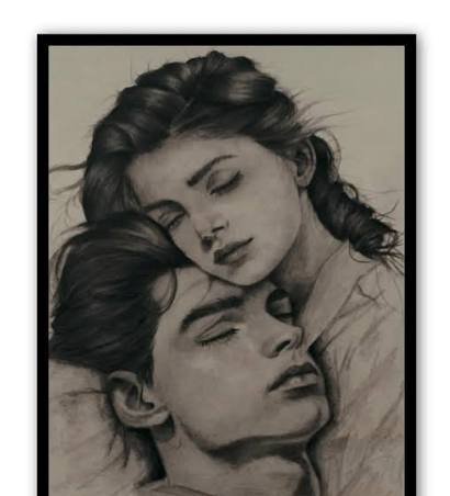  عکس نقاشی هنری عاشقانه با کیفیت اچ دی