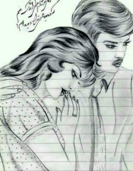  عکس نقاشی هنری عاشقانه با کیفیت اچ دی