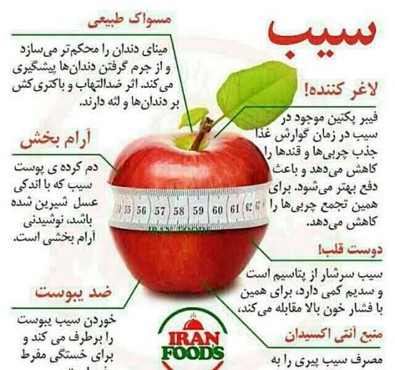  عکس سیب قرمز برای لاغری