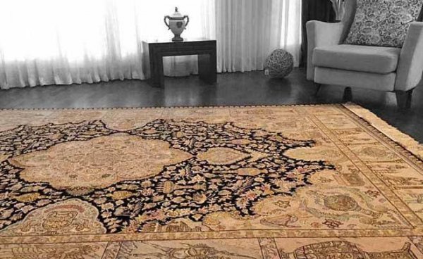 عکس فرش دستبافت پشمی ایرانی