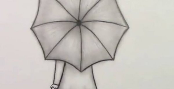  نقاشی سیاه قلم ساده