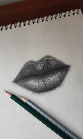  نقاشی سیاه قلم ساده