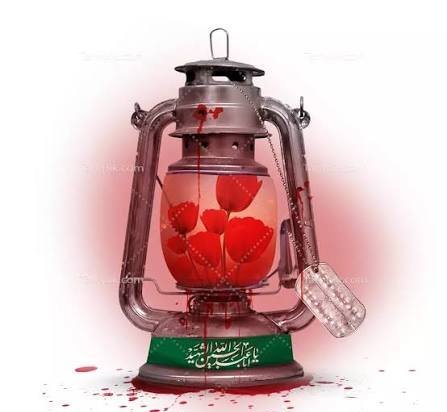  عکس گل لاله و پلاک شهید