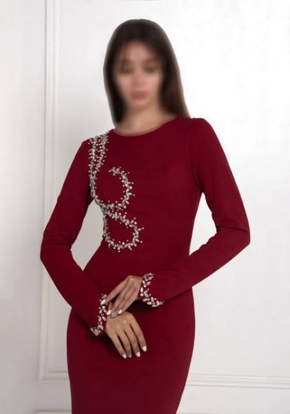  مدل لباس مهره دوزی شده مجلسی